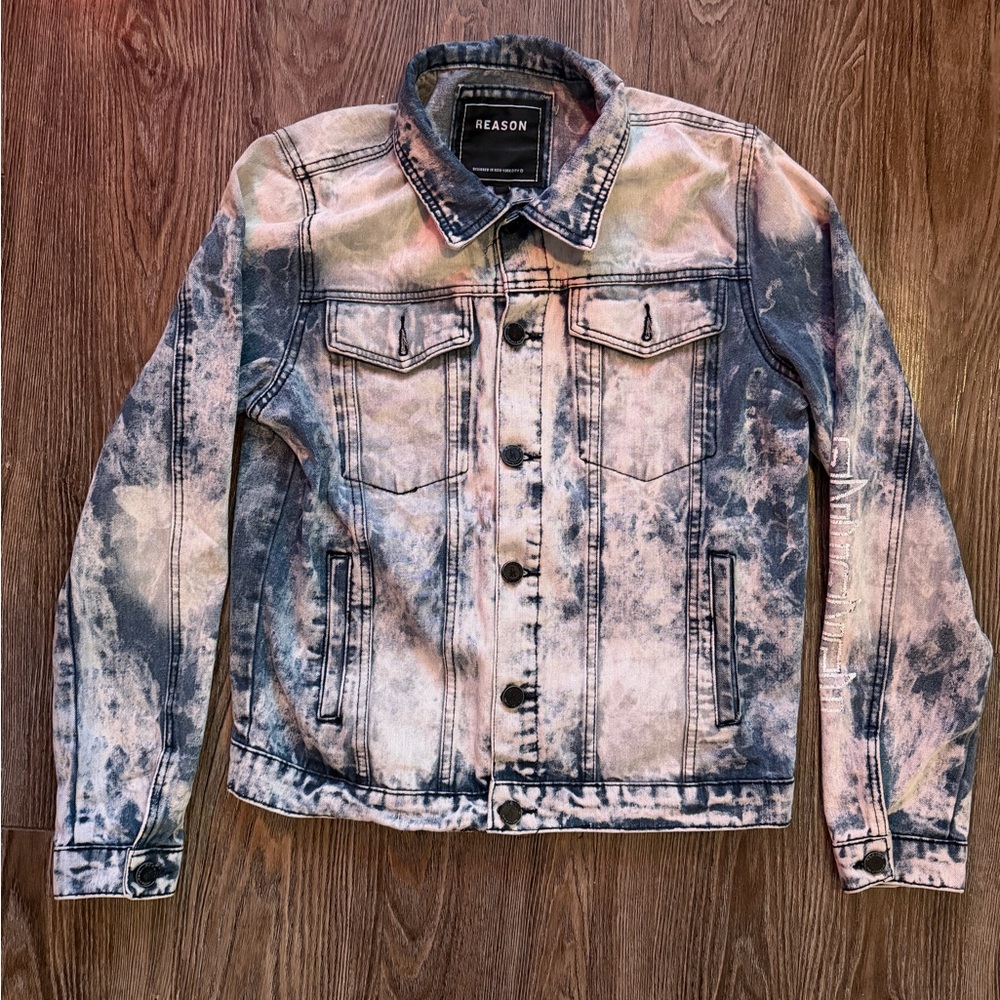 Reason Multicolor Denim Jacket